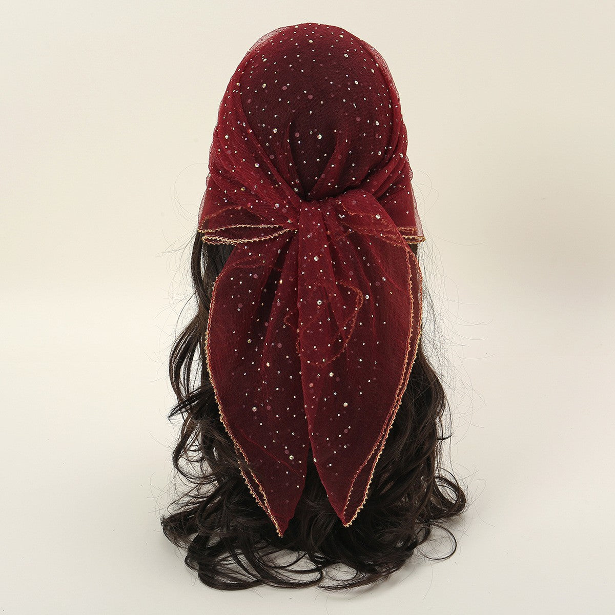 Avina Crystal Silk Scarf