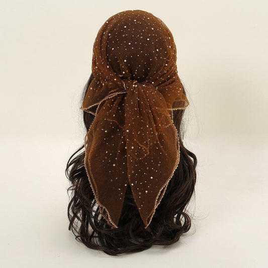 Avina Crystal Silk Scarf