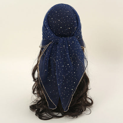 Avina Crystal Silk Scarf