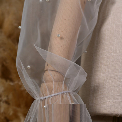 Lunelle Pearl Mesh Oversleeves