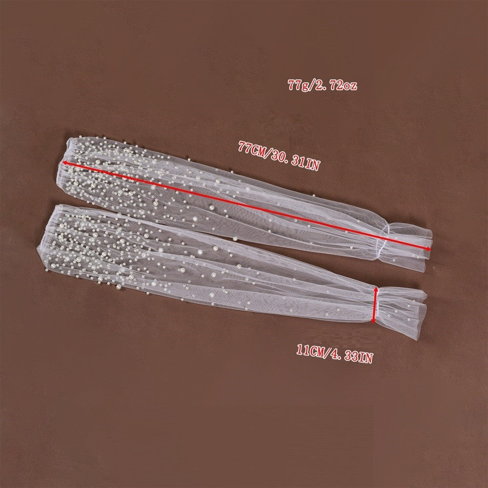 Lunelle Pearl Mesh Oversleeves