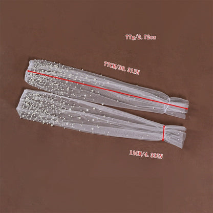 Lunelle Pearl Mesh Oversleeves