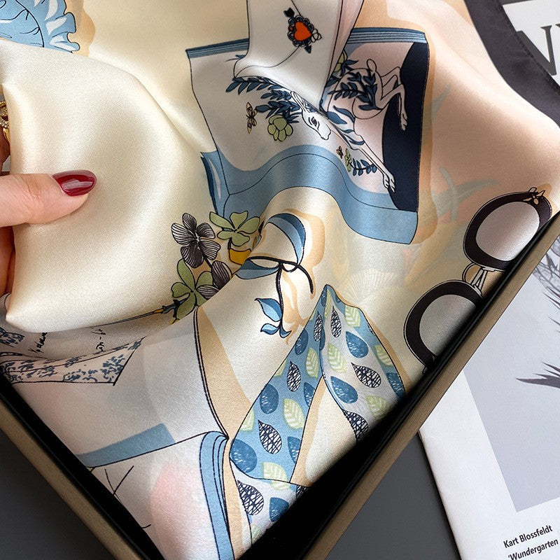 Solari Silk Square Scarf