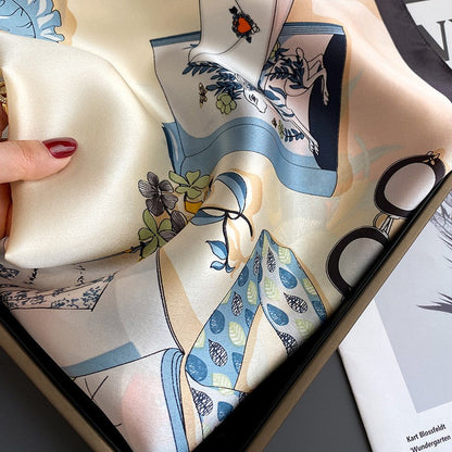 Solari Silk Square Scarf