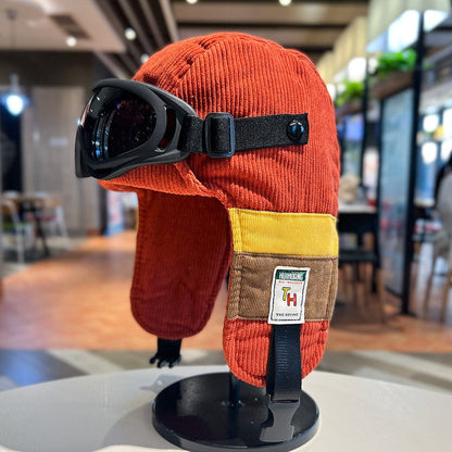 Thermaro Corduroy Pilot Hat